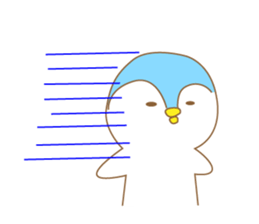 Common penguin sticker #14615192