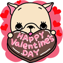 Frebull-chan Valentine's day sticker sticker #14615694