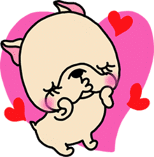 Frebull-chan Valentine's day sticker sticker #14615696