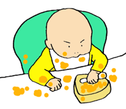 Life with a baby!! sticker #14615849