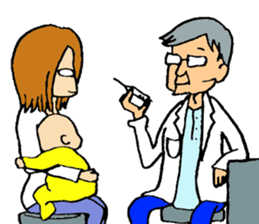 Life with a baby!! sticker #14615874