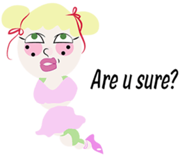 I want to be a butterfly sticker #14615919