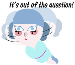 I want to be a butterfly sticker #14615920