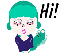 I want to be a butterfly sticker #14615927