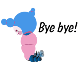 I want to be a butterfly sticker #14615929