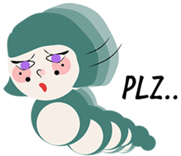 I want to be a butterfly sticker #14615931