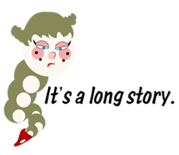 I want to be a butterfly sticker #14615934