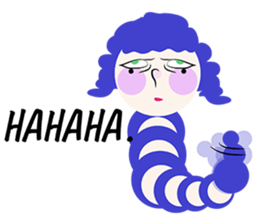 I want to be a butterfly sticker #14615938