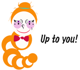 I want to be a butterfly sticker #14615939