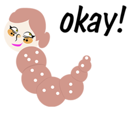 I want to be a butterfly sticker #14615940