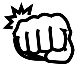 Hands movement sticker #14616058