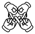 Hands movement sticker #14616082