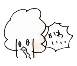 cauliflower-chan sticker #14616305