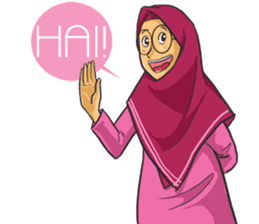 MUKHLIS : The Handsome Moslem sticker #14616901