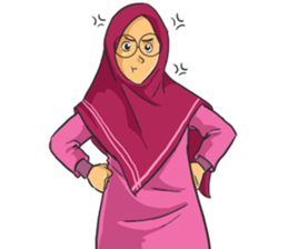 MUKHLIS : The Handsome Moslem sticker #14616902