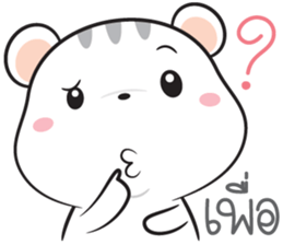 Hamster funny sticker #14617231