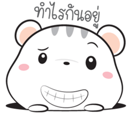 Hamster funny sticker #14617238