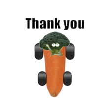 Moving Vegetables 2 sticker #14617274