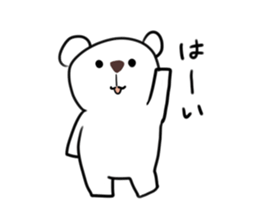 Funny bears KUMAKITI 2 sticker #14617278
