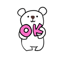 Funny bears KUMAKITI 2 sticker #14617282