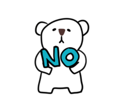 Funny bears KUMAKITI 2 sticker #14617283