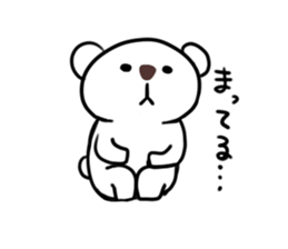 Funny bears KUMAKITI 2 sticker #14617284