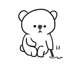 Funny bears KUMAKITI 2 sticker #14617285