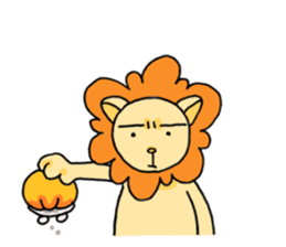 lovelylion sticker #14617658