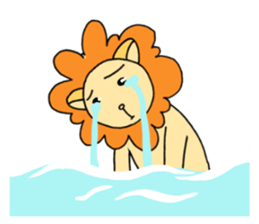 lovelylion sticker #14617659