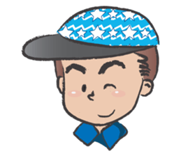 France Boy wearing cap sticker #14617674