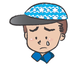 France Boy wearing cap sticker #14617676