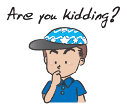 France Boy wearing cap sticker #14617681