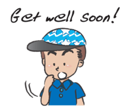 France Boy wearing cap sticker #14617684