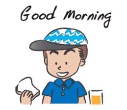 France Boy wearing cap sticker #14617691