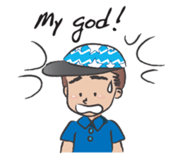 France Boy wearing cap sticker #14617695