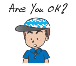 France Boy wearing cap sticker #14617697