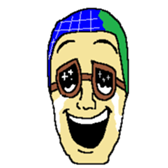 Shiro the human comes from earth sticker #14617812