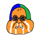 Shiro the human comes from earth sticker #14617815