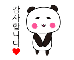 Jita Bata Korean Panda sticker #14617834