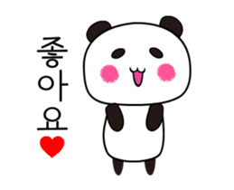 Jita Bata Korean Panda sticker #14617838