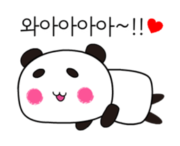 Jita Bata Korean Panda sticker #14617843