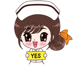 Boobib : Happy Nurse sticker #14617890