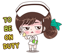 Boobib : Happy Nurse sticker #14617925