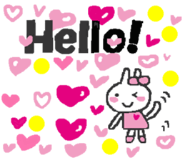 A lot of heart 4 sticker #14618182