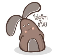 Rabbit Spinning Puan sticker #14618200