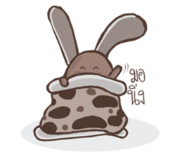 Rabbit Spinning Puan sticker #14618206