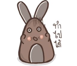 Rabbit Spinning Puan sticker #14618210