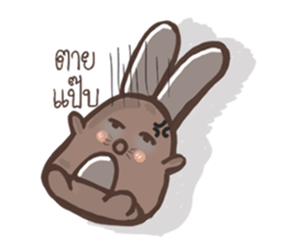 Rabbit Spinning Puan sticker #14618212