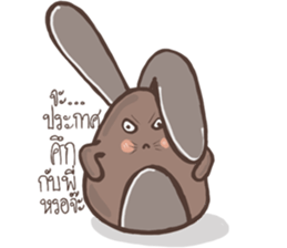 Rabbit Spinning Puan sticker #14618220