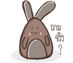 Rabbit Spinning Puan sticker #14618221